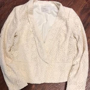 LOFT lace blazer